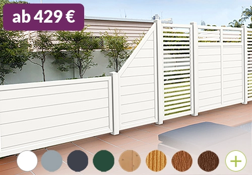 Sichtschutz für Garten, Terrasse & Balkon - robust, langlebig & pflegeleicht